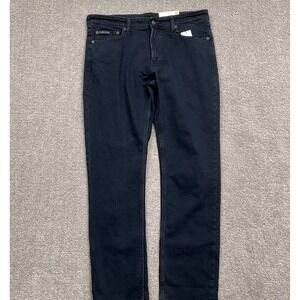 Calvin Klein Jeans Men 36W 21L‎ Blue Black Slim Denim Stonewash SP40598109